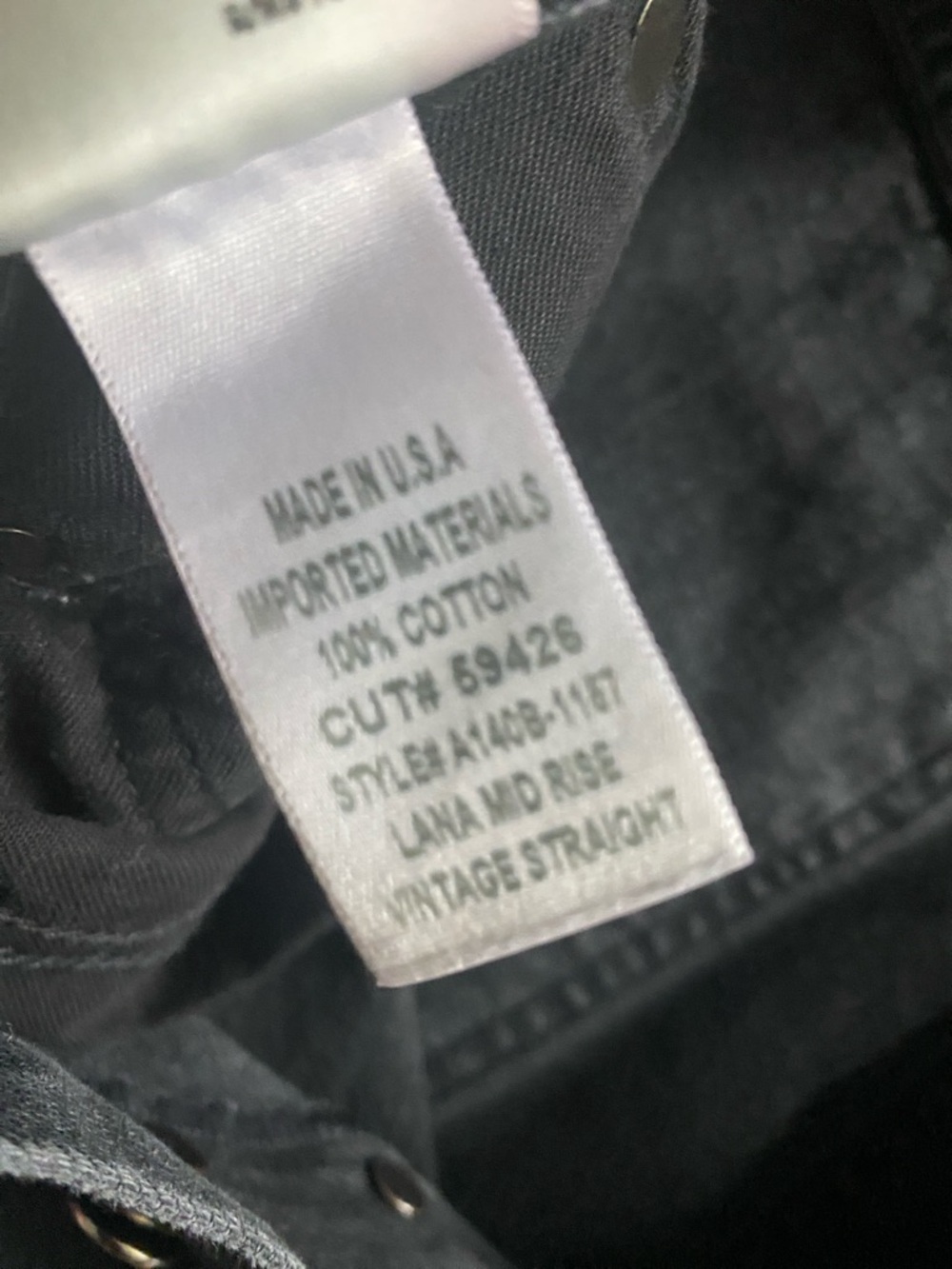 AGOLDE Los Angeles size 29 button front distressed jeans - Picture 5 of 7